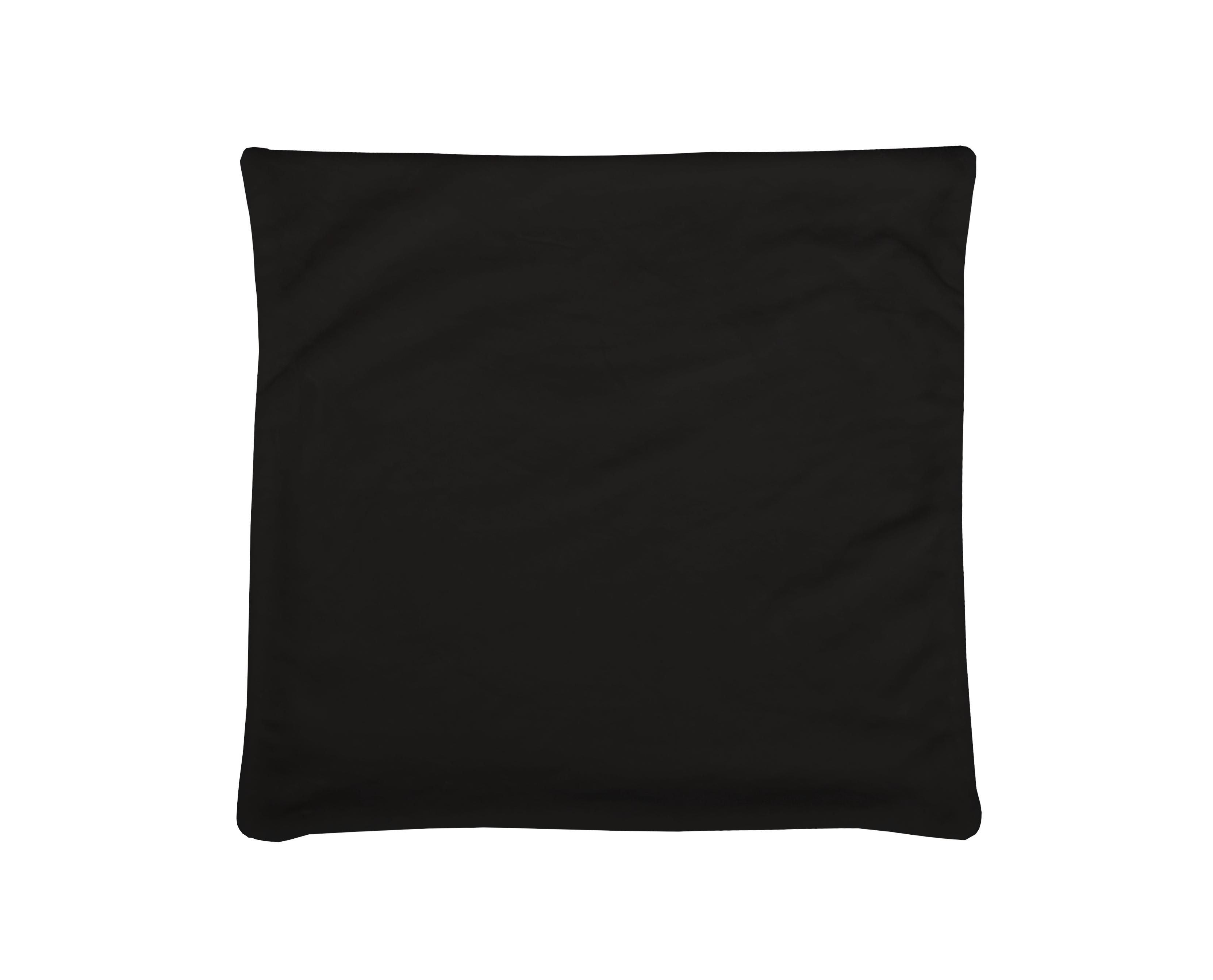 DOUDOU HOUSSE COUSSIN 40X40CM NOIR