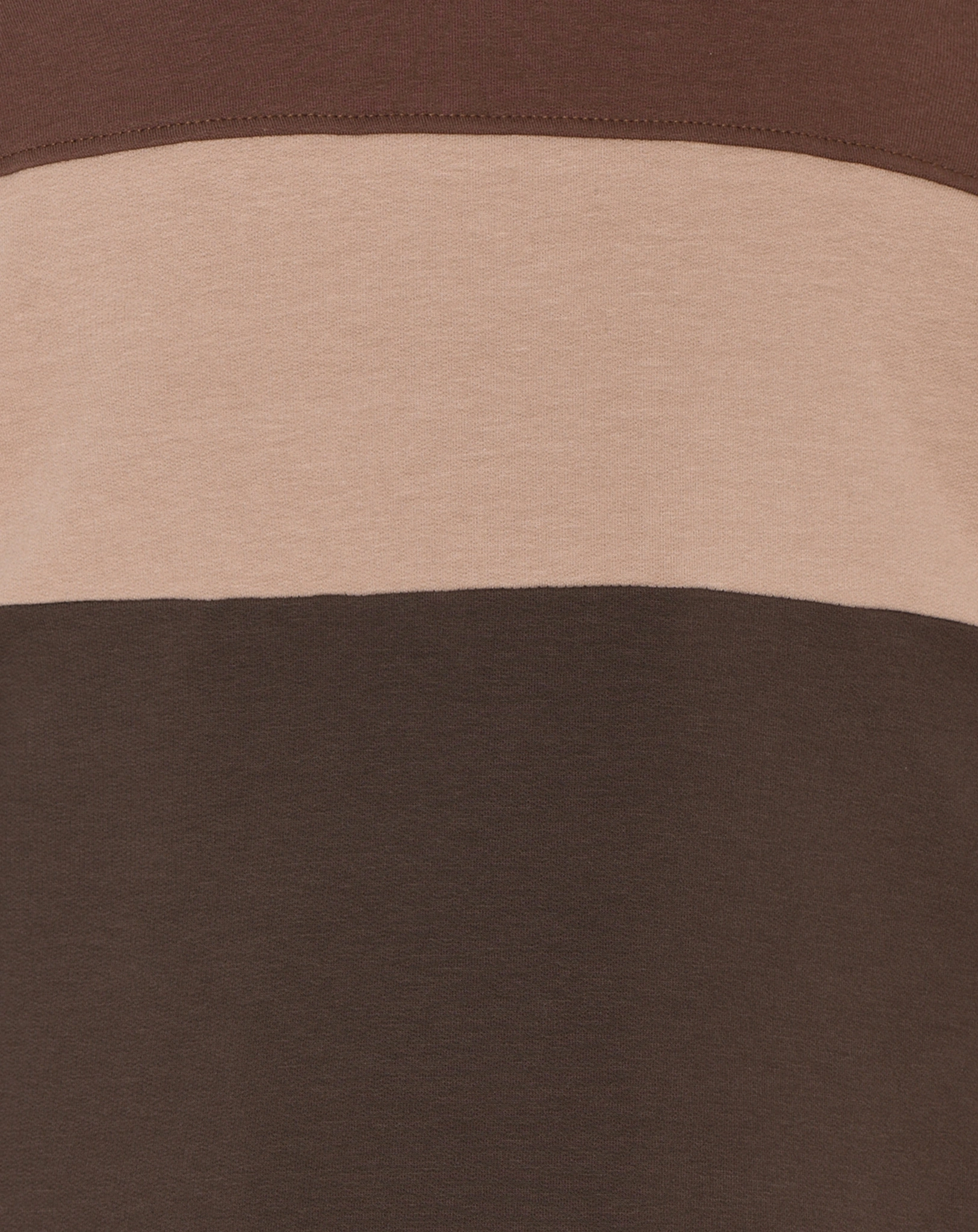 Sweat-Pullover TROIS in mokka