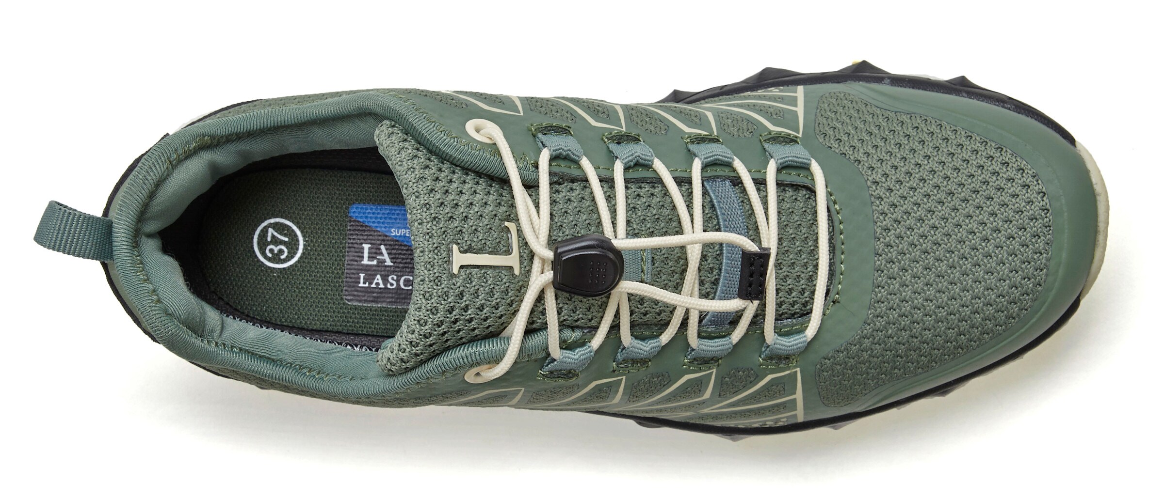 LASCANA ACTIVE Sneaker in olivgrün-creme