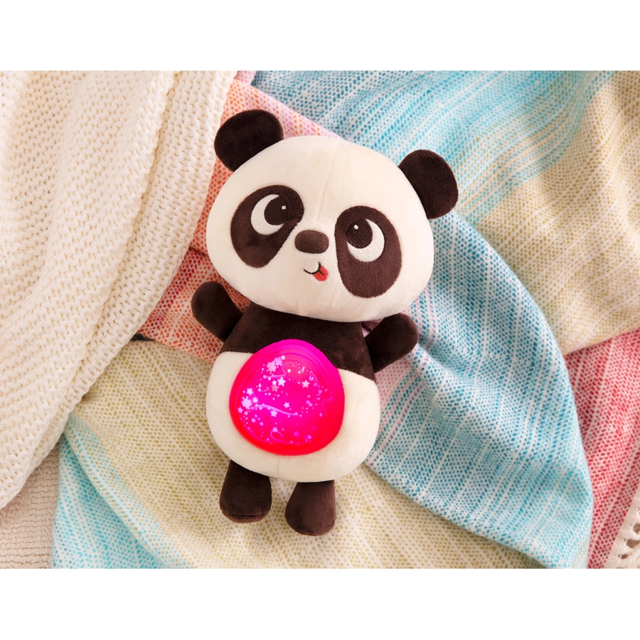 B.TOYS B. Twinkle Tummies - Panda mit Licht und Sound Mehrfarbig