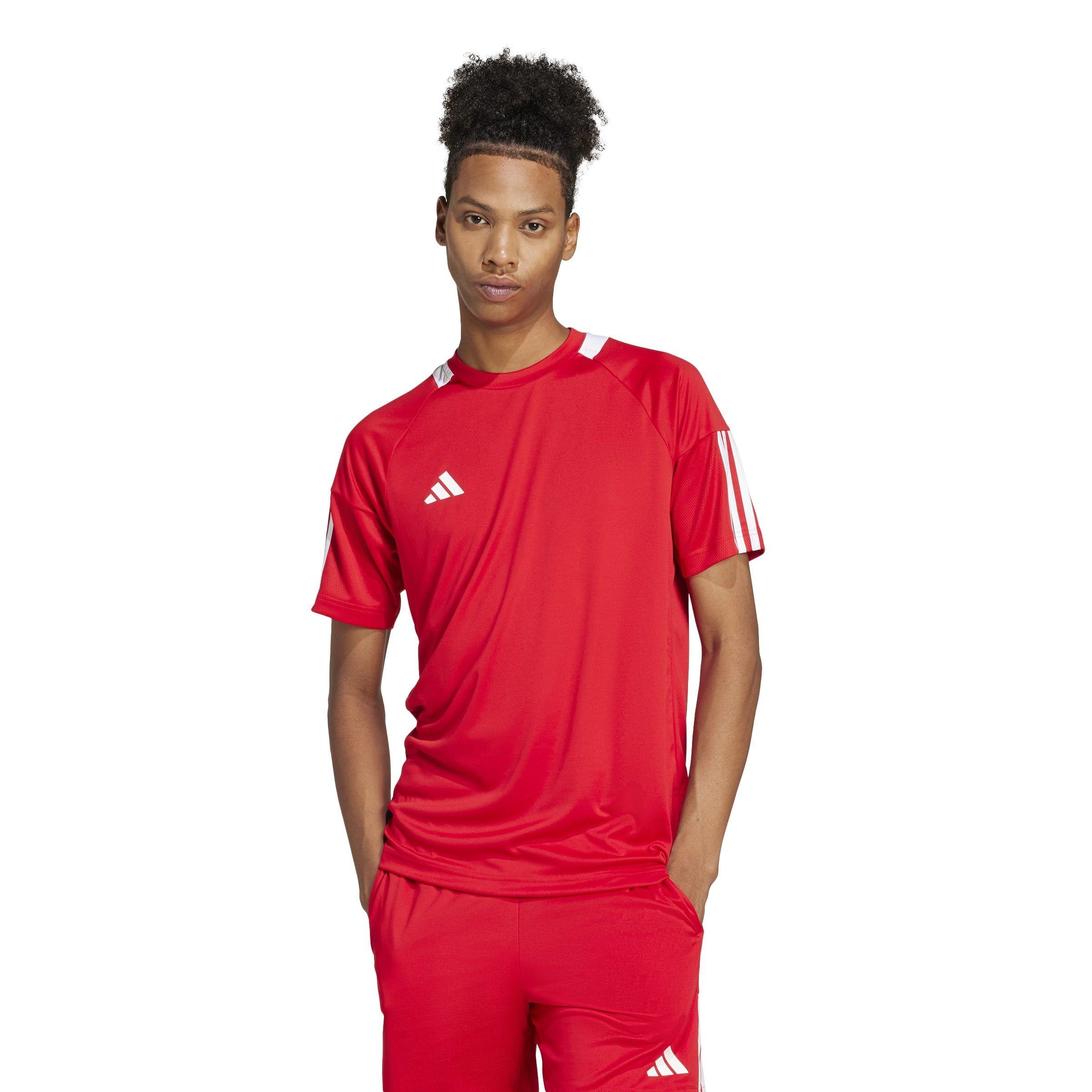 adidas Classic 3 Stripe Sereno T Shirt Mens