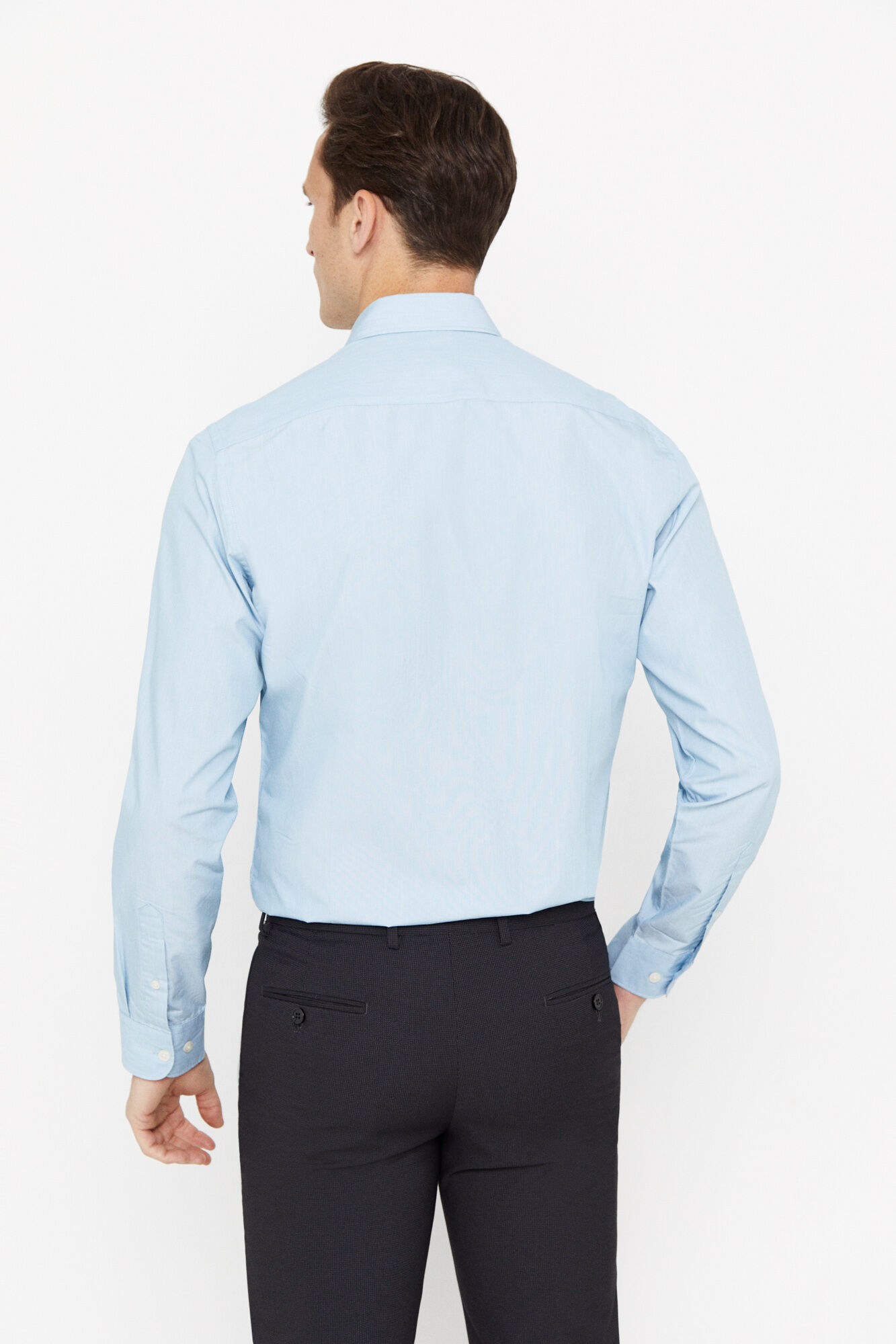 Camisa lisa coolmax slim fit - Verde