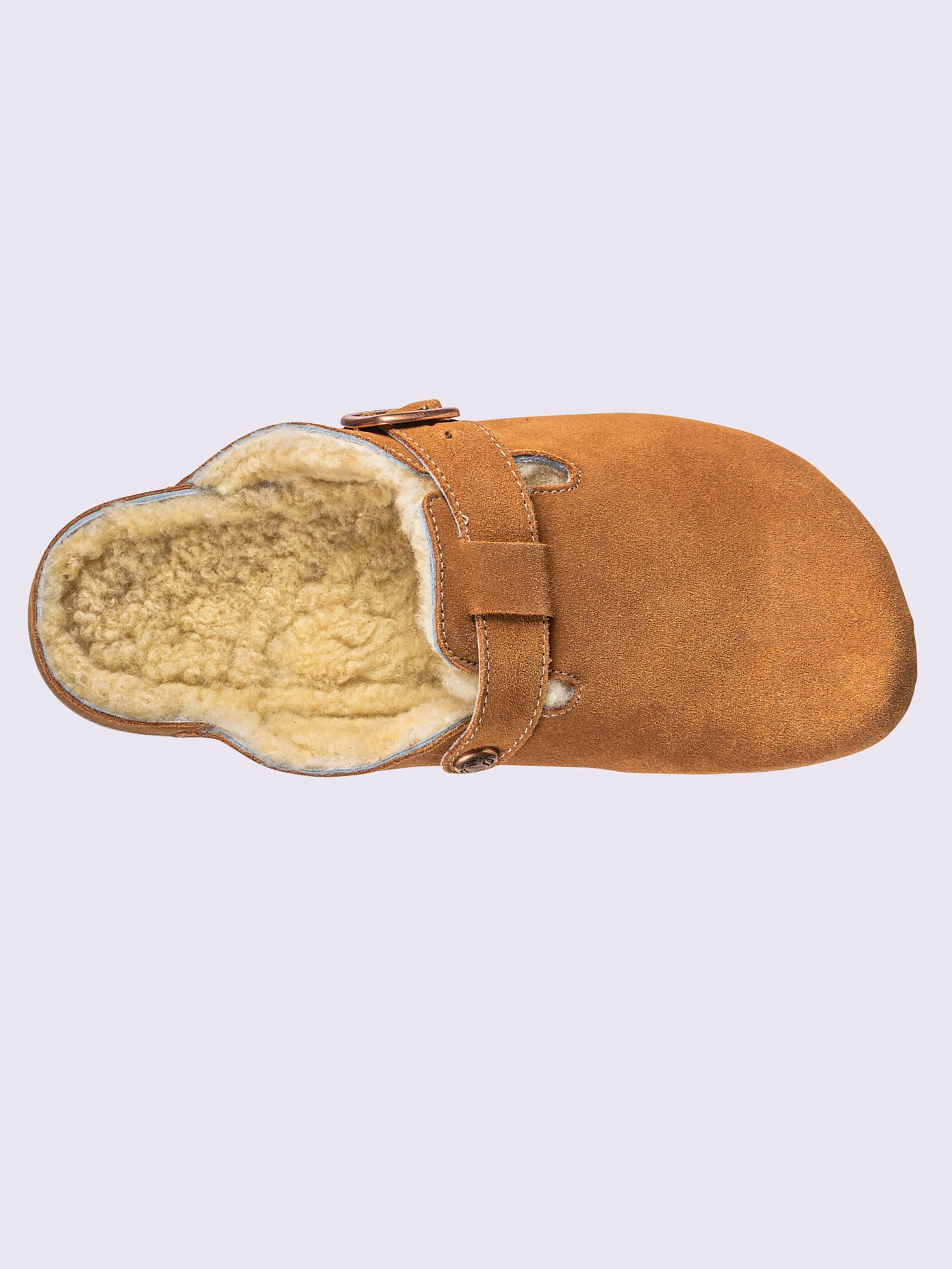 Mules doublure agneau véritable