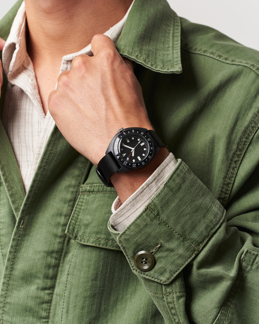 BEAMS PLUS Type-P24 Utility Watch Black