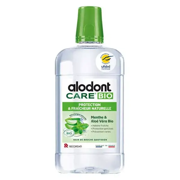 Alodont Care Bio Protection & Fraîcheur Naturelle Bain de Bouche 500ml