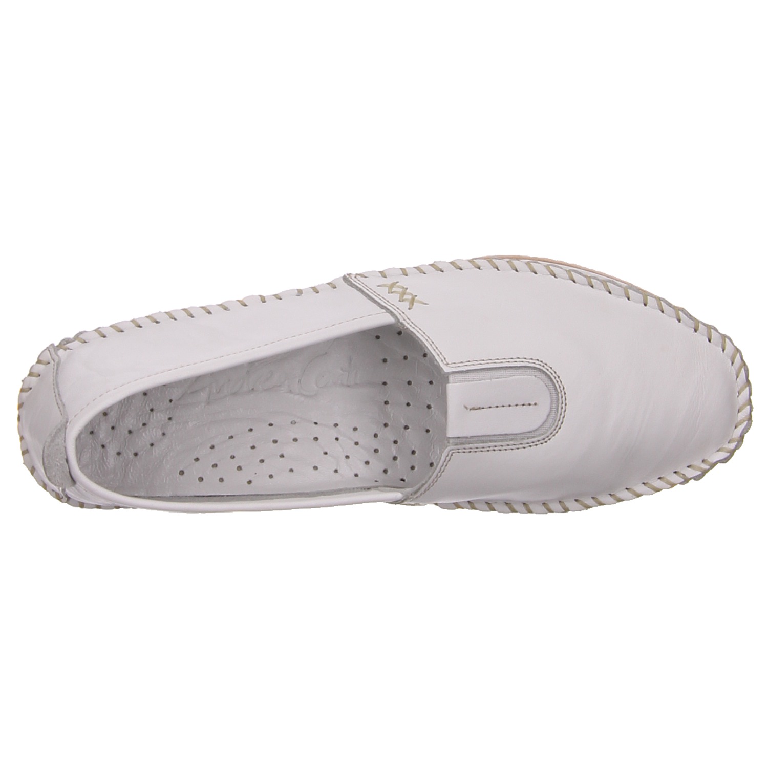 Andrea Conti Slipper weiß weiss/weiss kombi