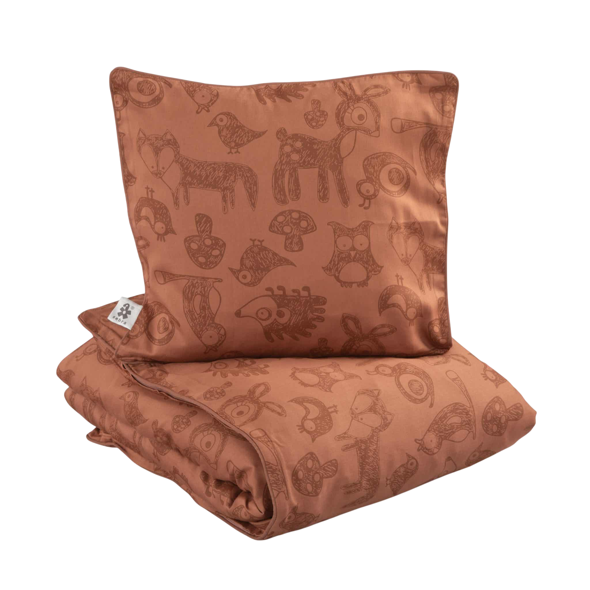 Bettwäsche 140x100, Forest dark amber