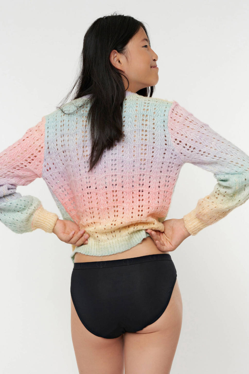 menstruatieslip Light zwart
