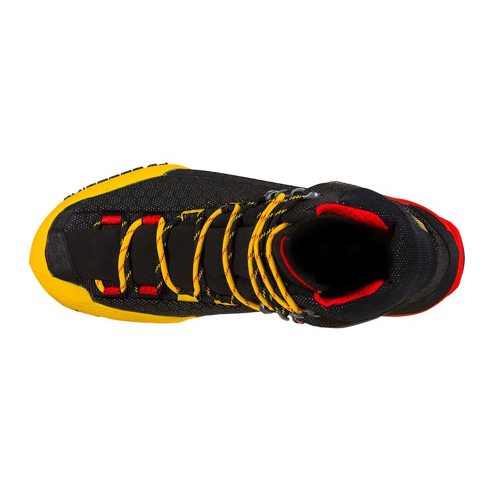 La Sportiva AEQUILIBRIUM ST GTX - Chaussures alpinisme Homme black/yellow