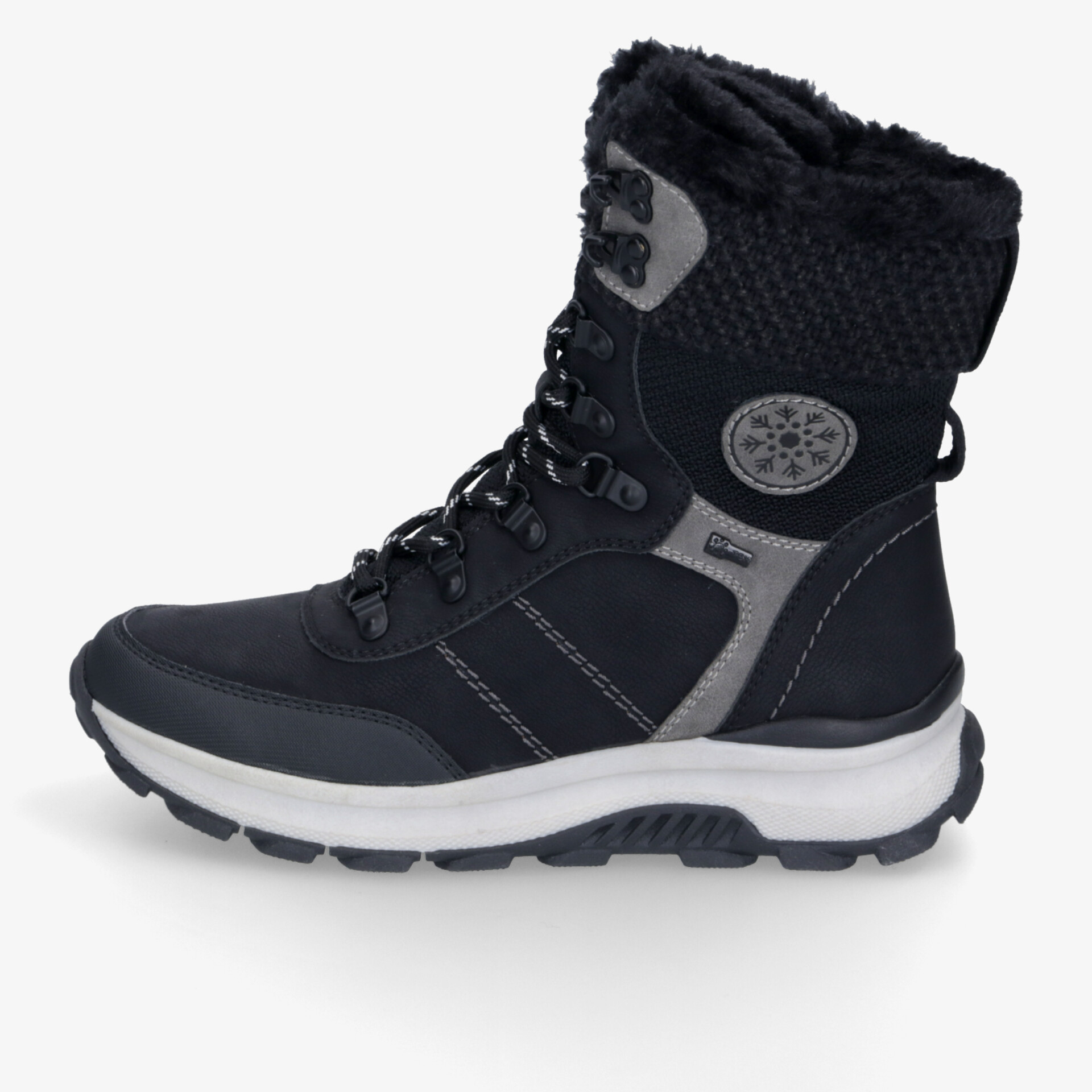Relife Damen Winterstiefel schwarz