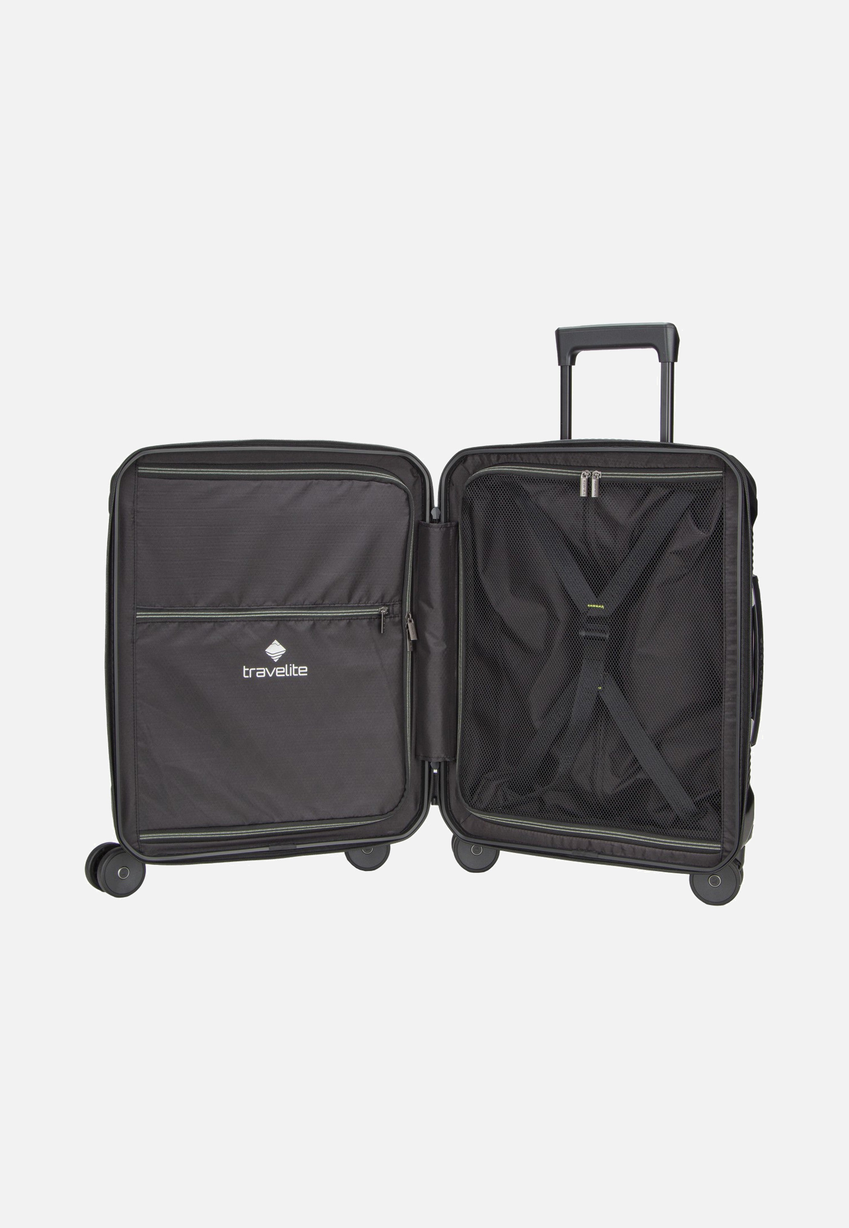 Millennium Trolley 4W S Front Pocket Black - Koffer