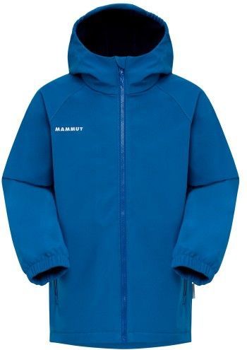 Mammut Kids Ultimate Comfort Softshell Hooded Jacket Softshelljack (Kinderen |blauw)