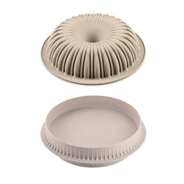 Lot moule en silicone Raggio et moule à insert rond Silikomart