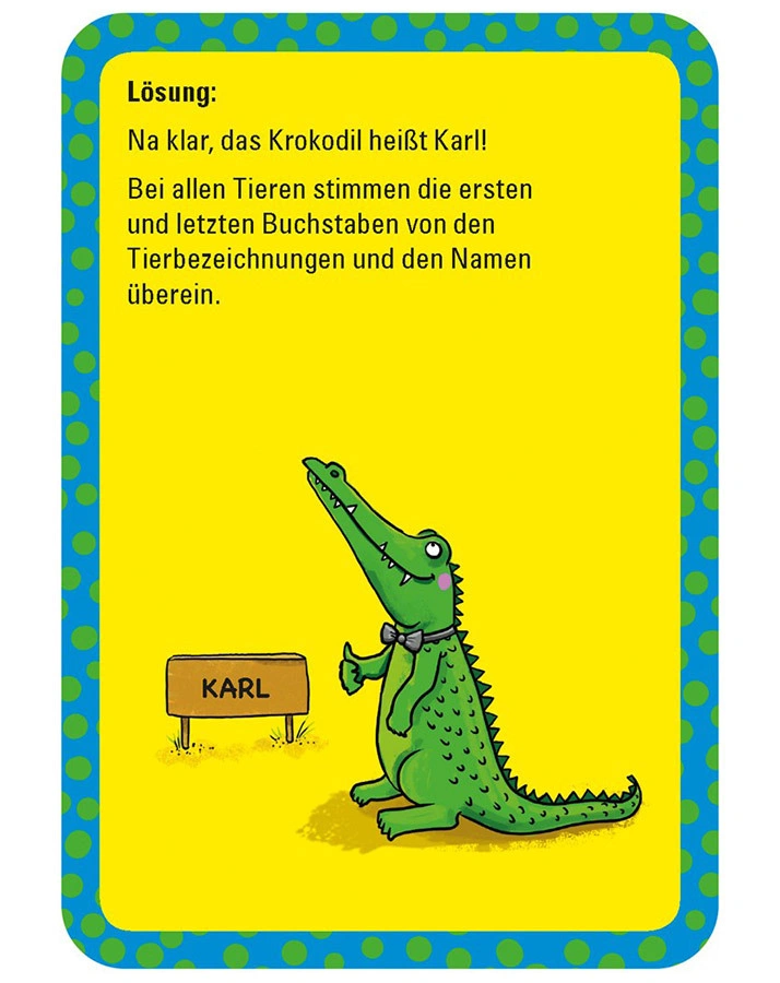 Kartenset 50 REISE-REGEN-RÜCKSITZ-RÄTSEL in bunt