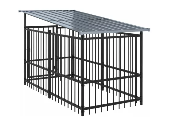 Chenil cage enclos pac noire 782 x 198 x 128 cm 02_0041745
