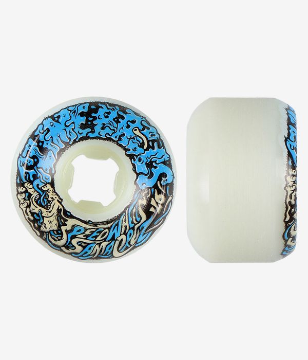 Santa Cruz Vomit Mini II Slime Balls Rollen (white blue) 53mm 97A 4er Pack
