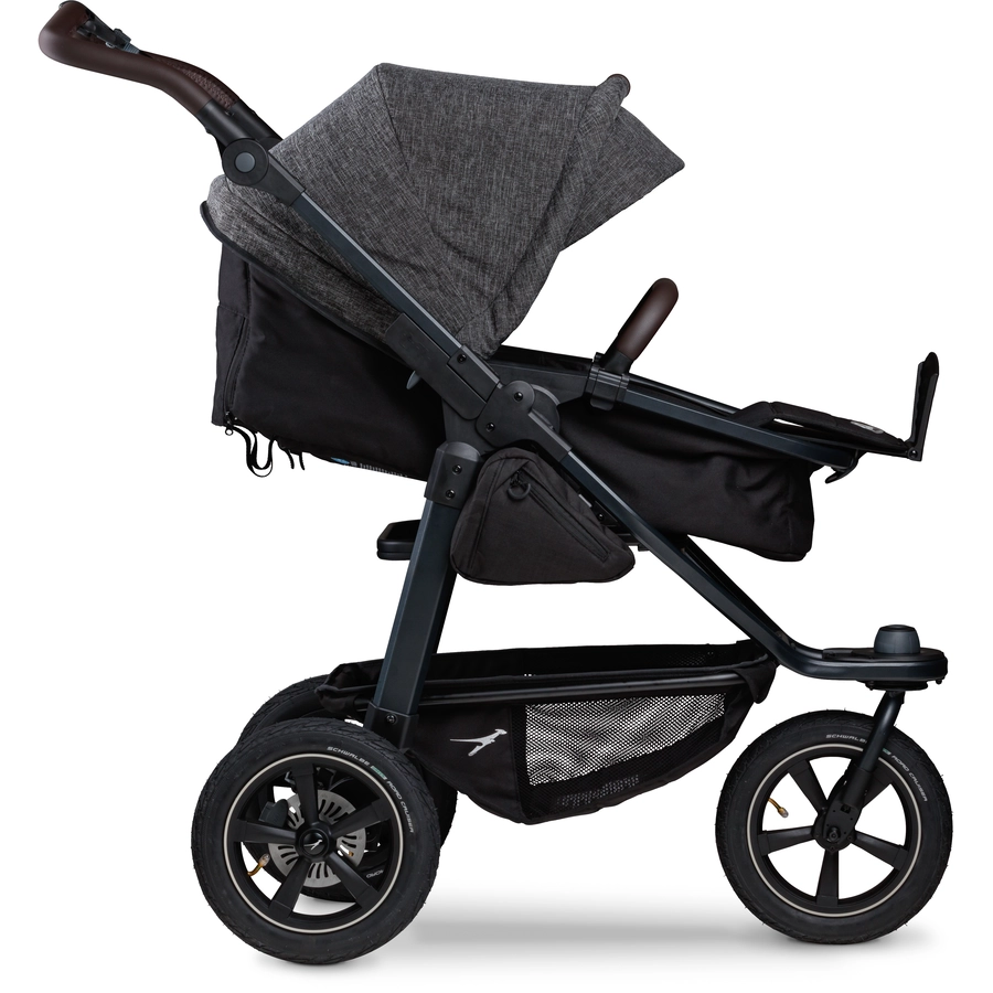 tfk Kombikinderwagen Mono 2 mit Luftrad premium anthrazit