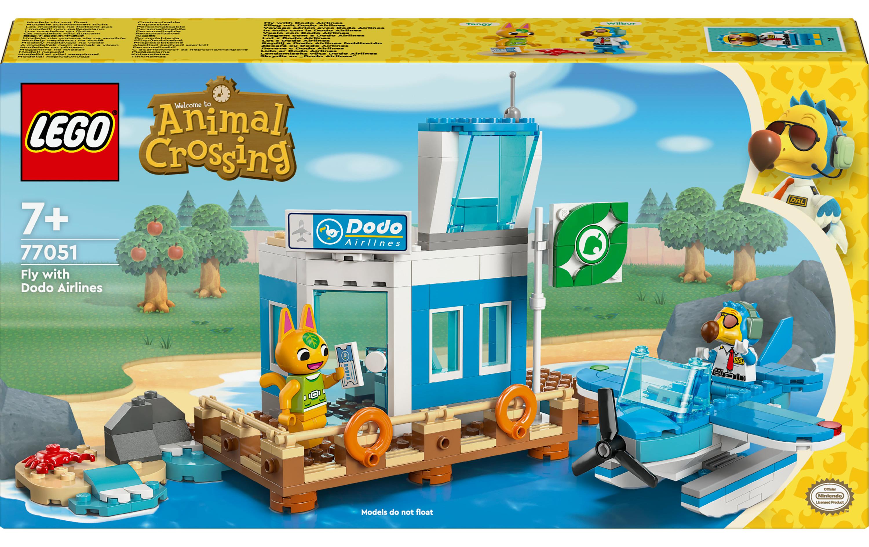 Animal Crossing Flieg mit Dodo Airlines 77051Kreatives Bauspielzeug
