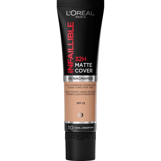 L'Oréal Paris Infaillible 32H Matte Foundation 110 Vanille Rosé SPF25