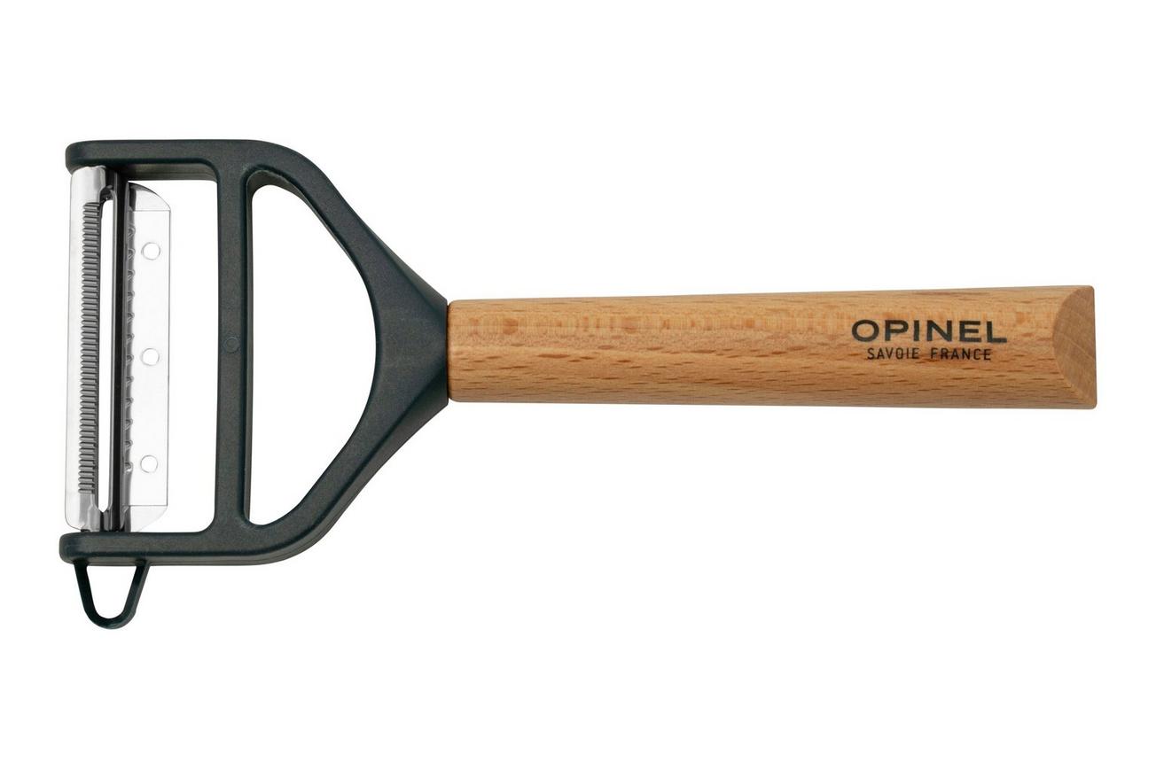 Opinel T-Duo Peeler 002431 Blue Wood dunschiller