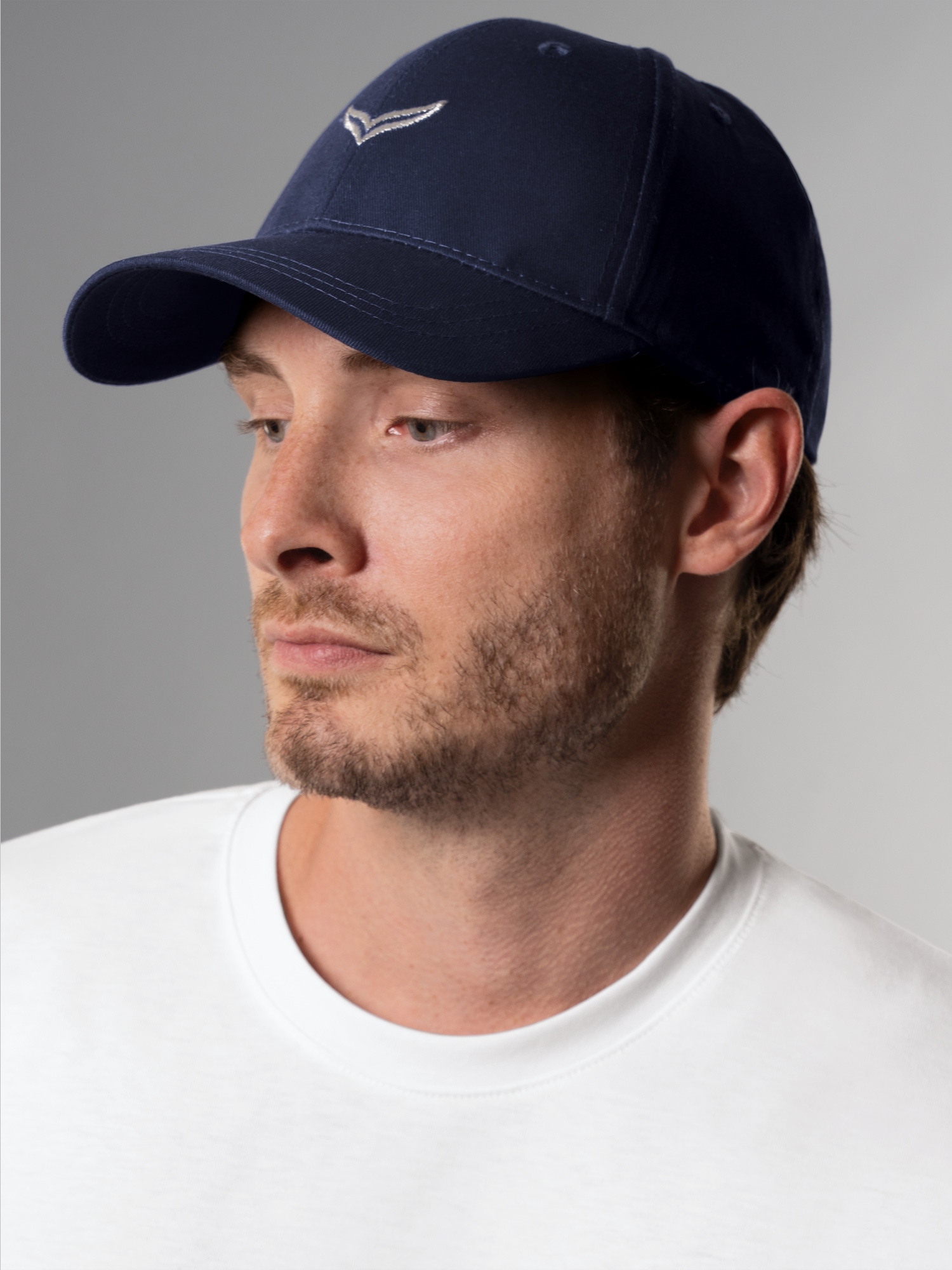 Baseballmütze mit Schwinge Navy