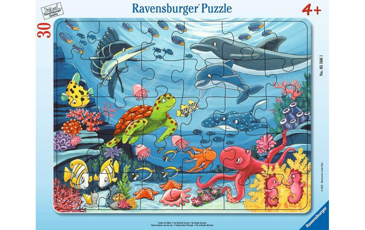 Ravensburger Puzzle »Unten im Meer«
