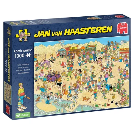Jumbo Spiele Puzzle - Jan van Haasteren: Sandskulpturen, 1000 Teile