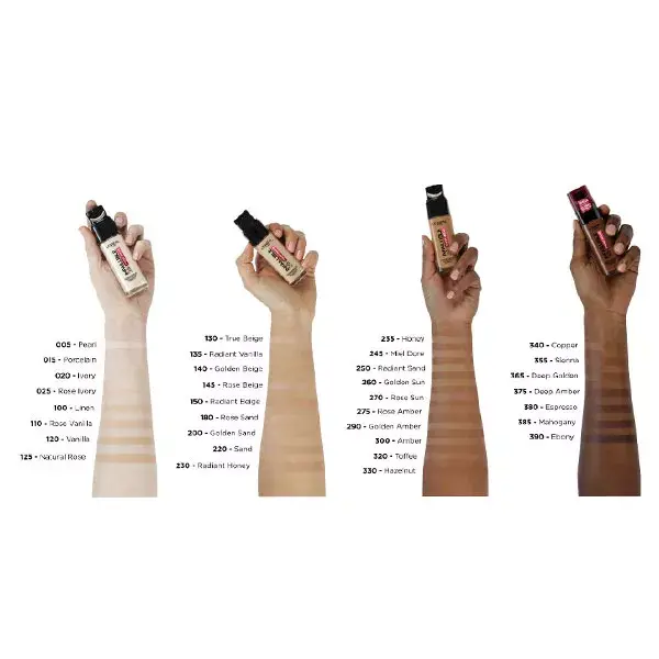 Base Líquida L'Oréal Paris Infallible 32h Freshwear nº 390 Ébano 30ml