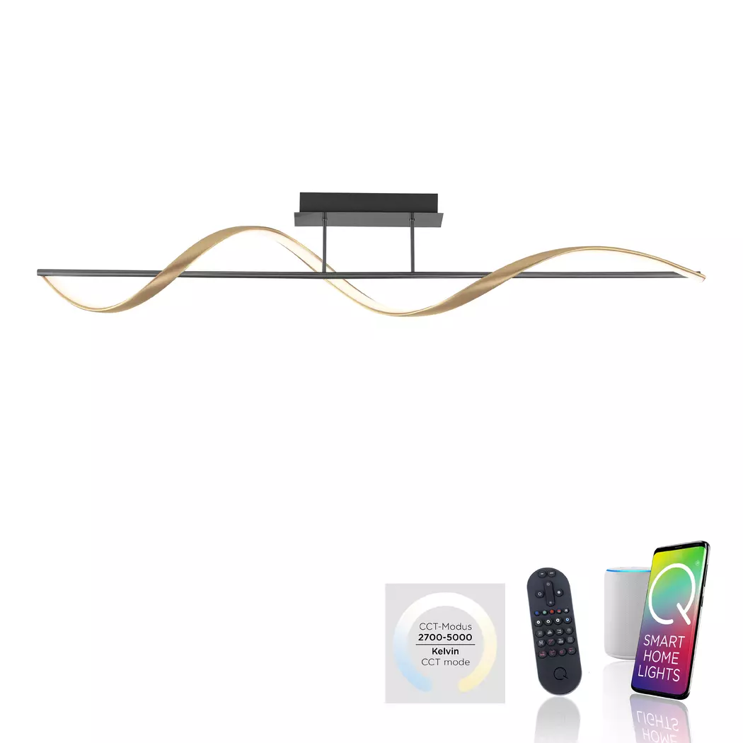 LED-Deckenleuchte Q-Swing