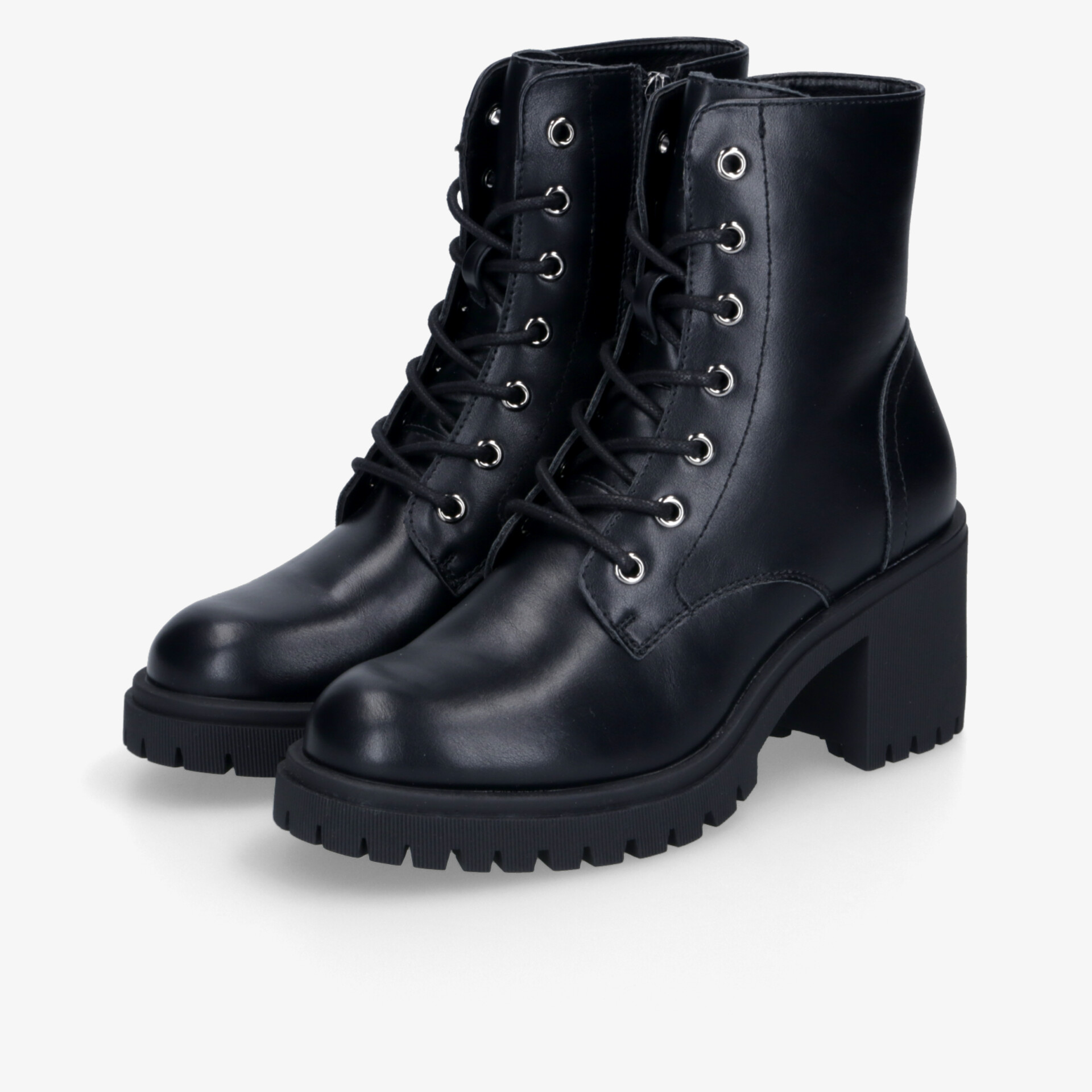 street shoes Damen Schnürstiefeletten schwarz