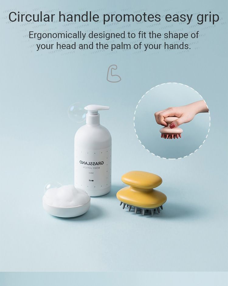 Yulu - Siliconen Hoofdhuid Massager