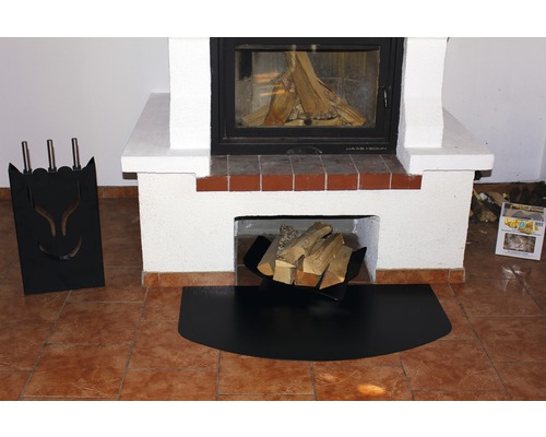 Bodemplaat metalen segmentboog 100x55 cm