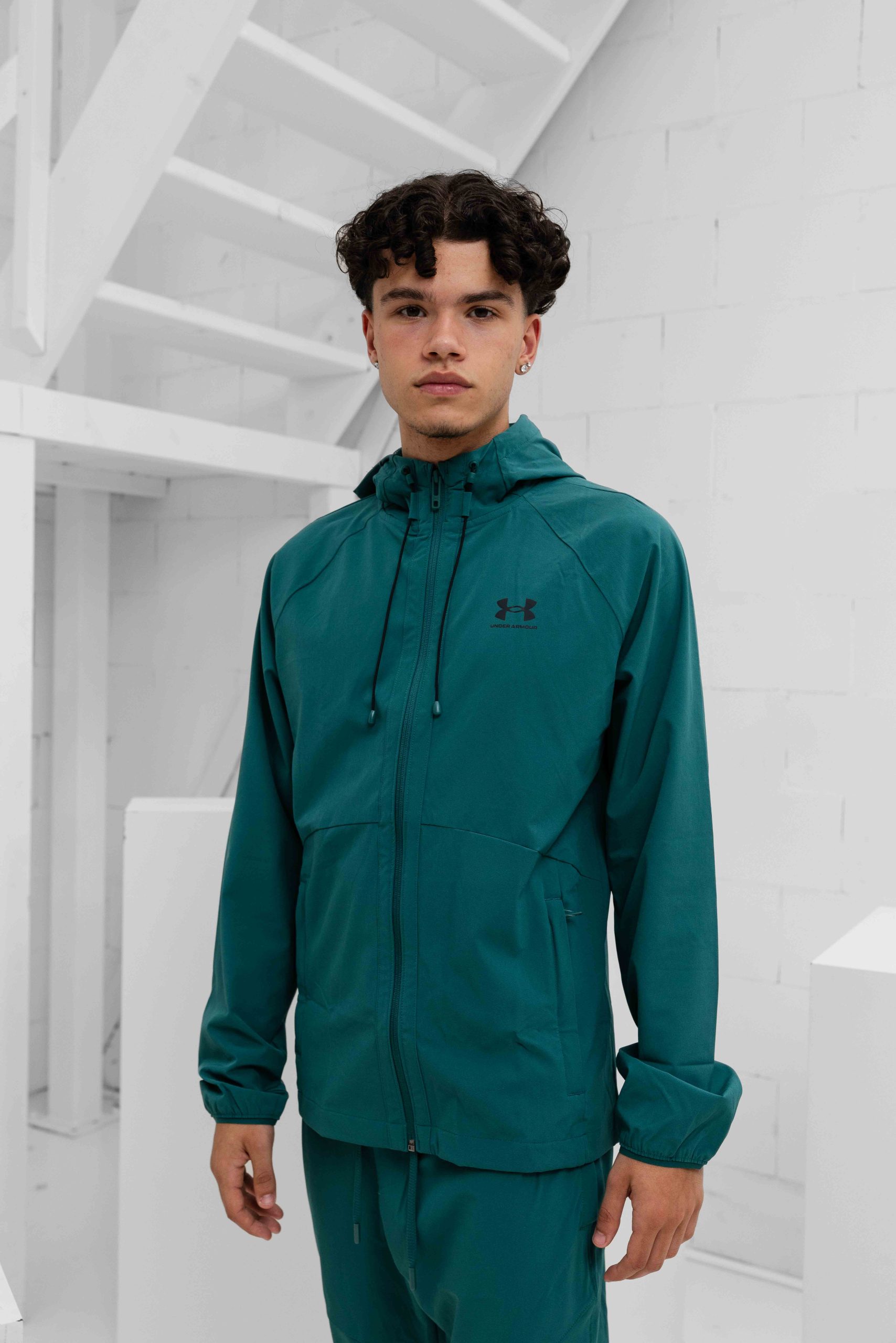 Under Armour Vibe Woven Trainingspak Heren Groen