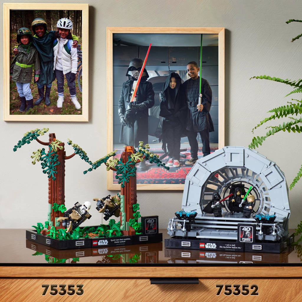 Mooie doos lego!Endor™ speederachtervolging diorama 75353
