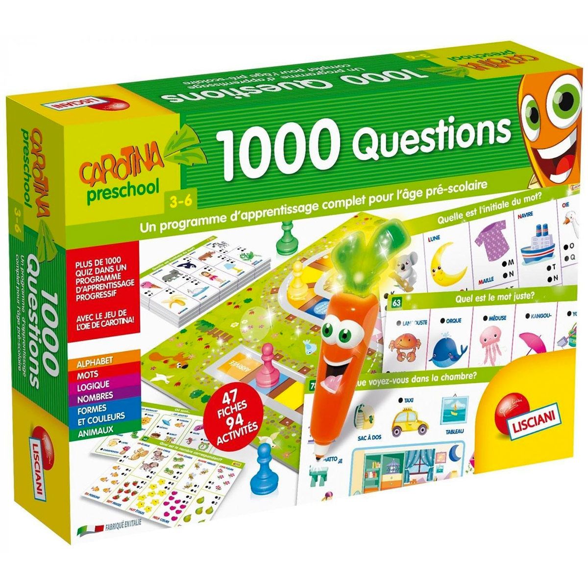 Jeu éducatif 1000 questions
