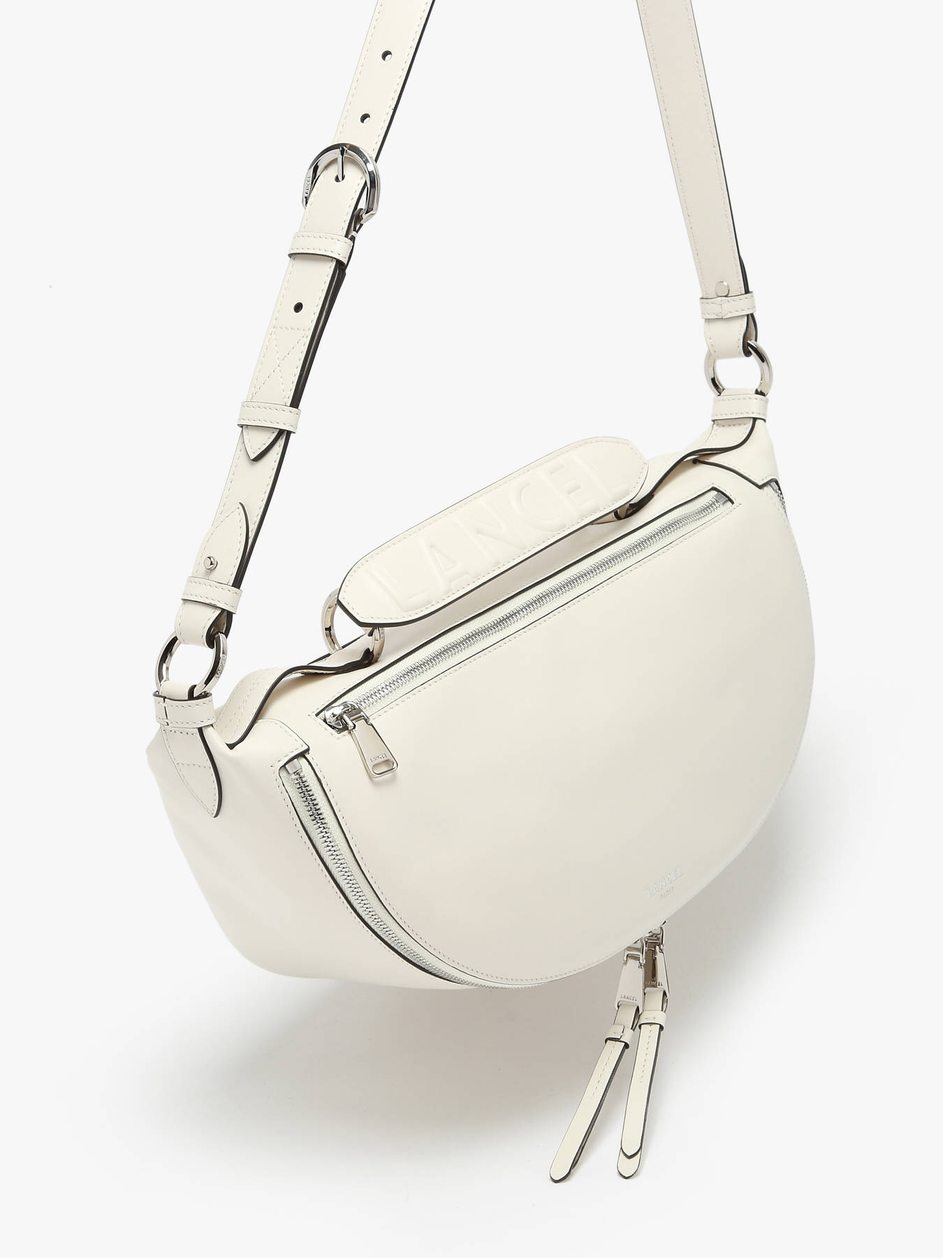Sac bandoulire M Origami cuir LANCEL