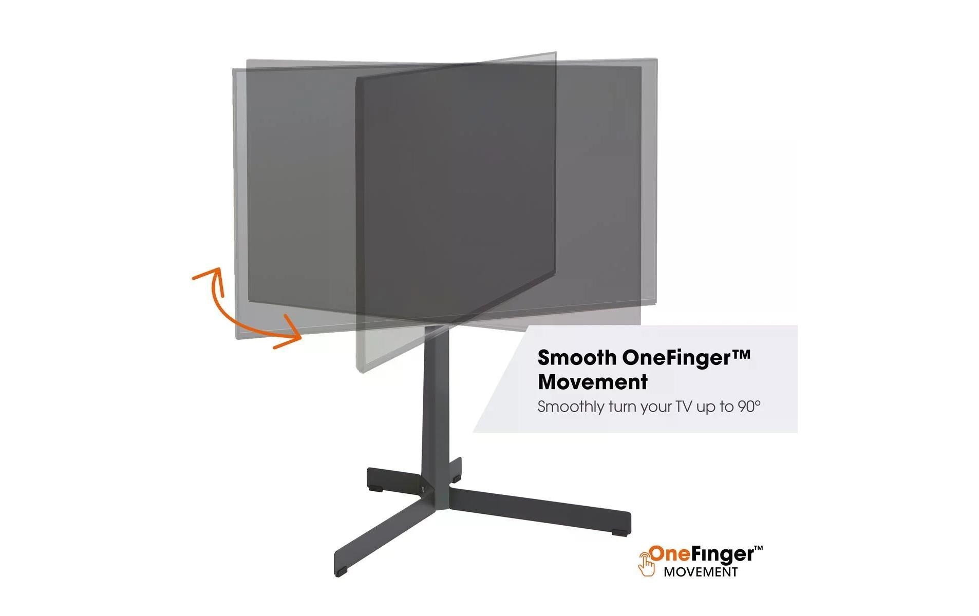 Standfuss TVS 3690 Schwarz<br>Schwenkbarer TV-Ständer