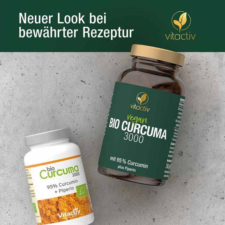 Curcuma 3000 Bio Kapseln, 60 St