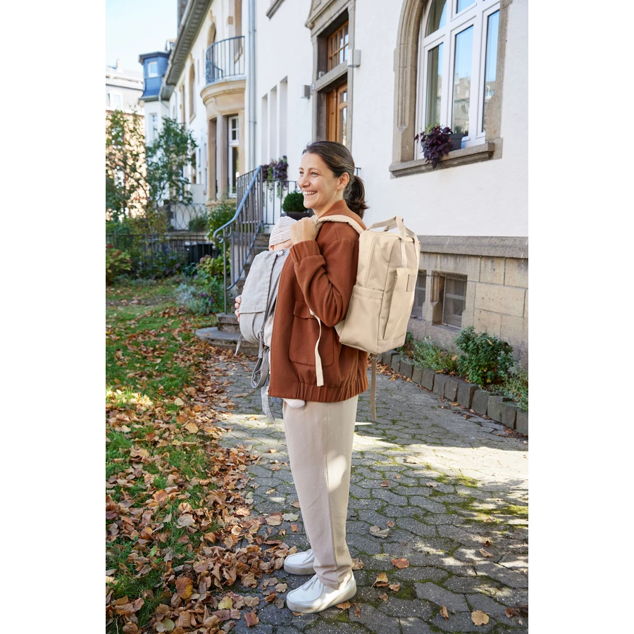 LÄSSIG Wickelrucksack Vividal Backpack humus