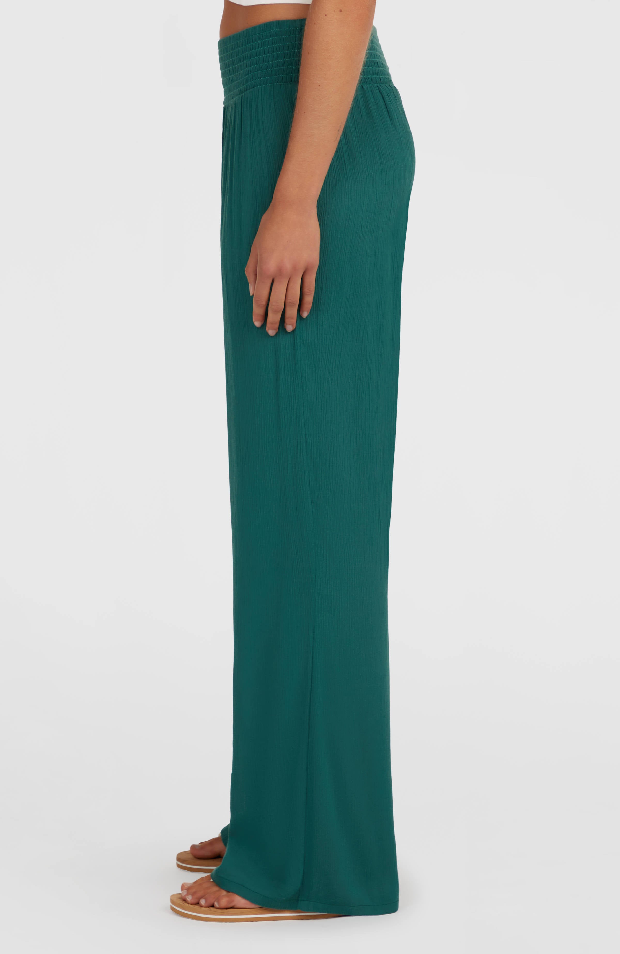 Johnny broek met gesmokte taille