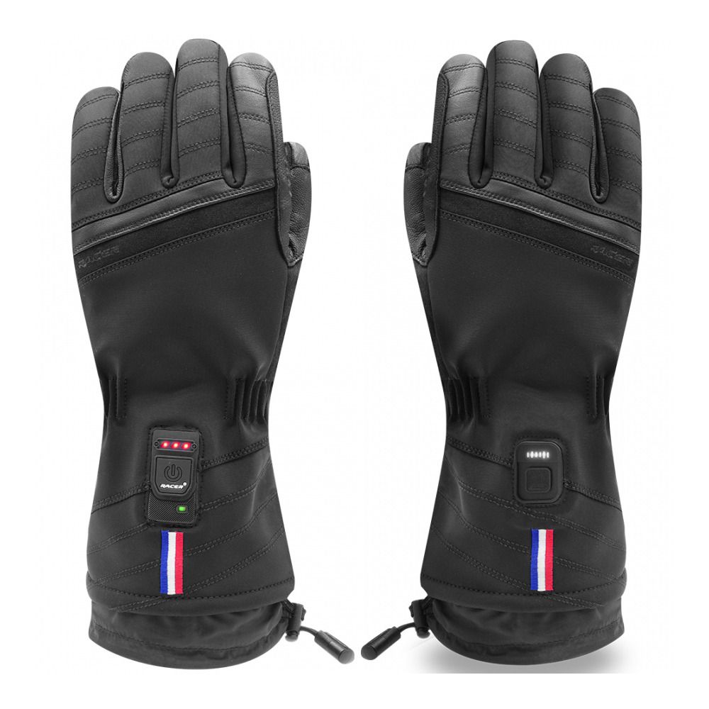 Racer REACTION - Gants équitation chauffants black