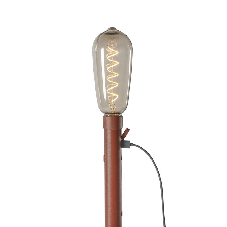Weltevree Sticklight portable vloerlamp LED oplaadbaar flesgroen