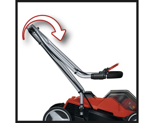 Einhell Power-X-Change GE-CM 36/33 accu grasmaaier inclusief 2 x 2,5Ah 18V Li-ion accu's en lader