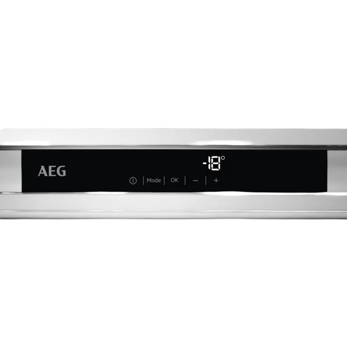 AEG ABE818F6NC - Fryser - stående - til indbygning - niche - bredde: 56 cm - dybde: 55 cm - højde: 178 cm - 204 liter - Klasse F - hvid