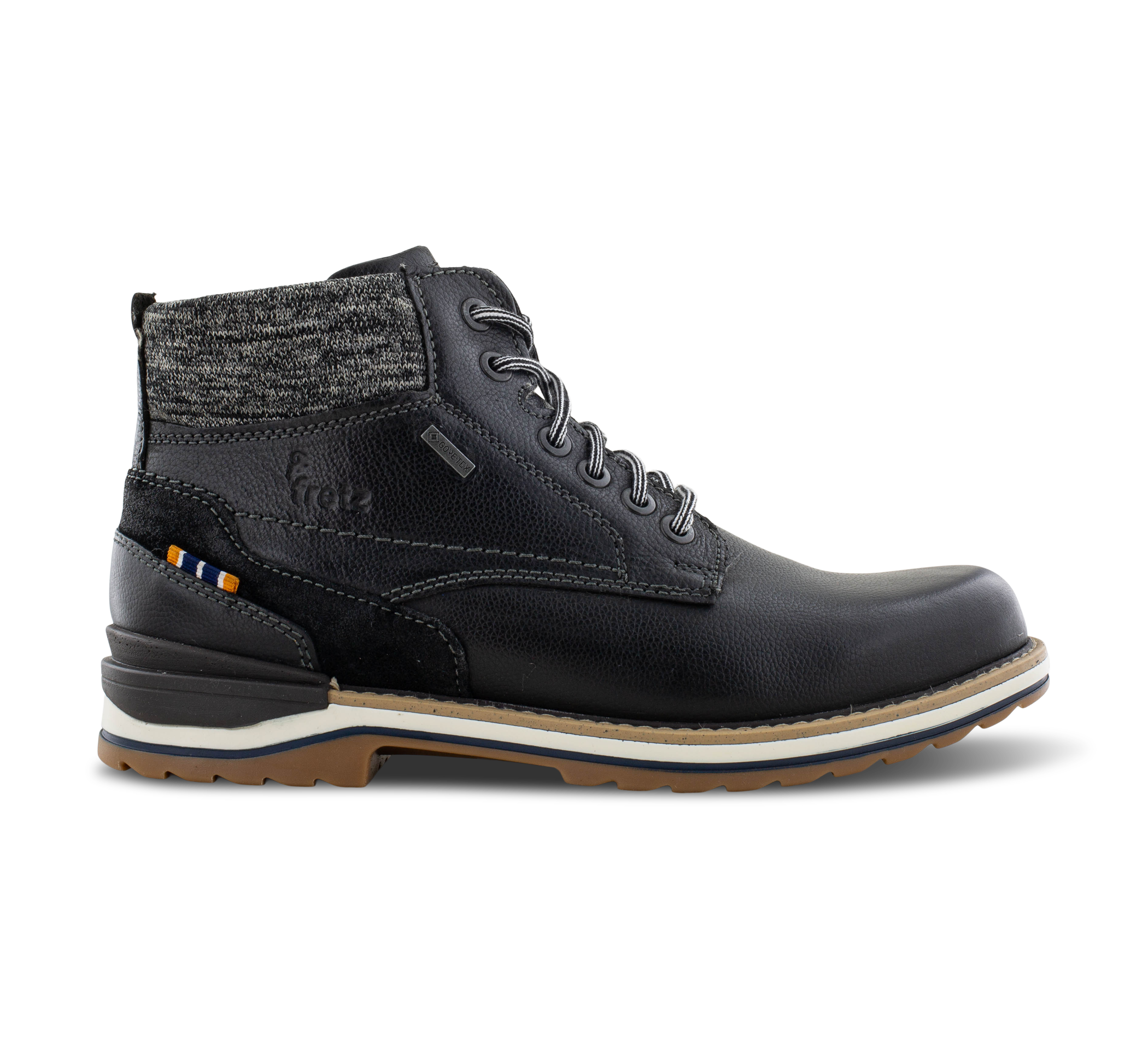 Fretz Cooper - Schnürboots schwarz