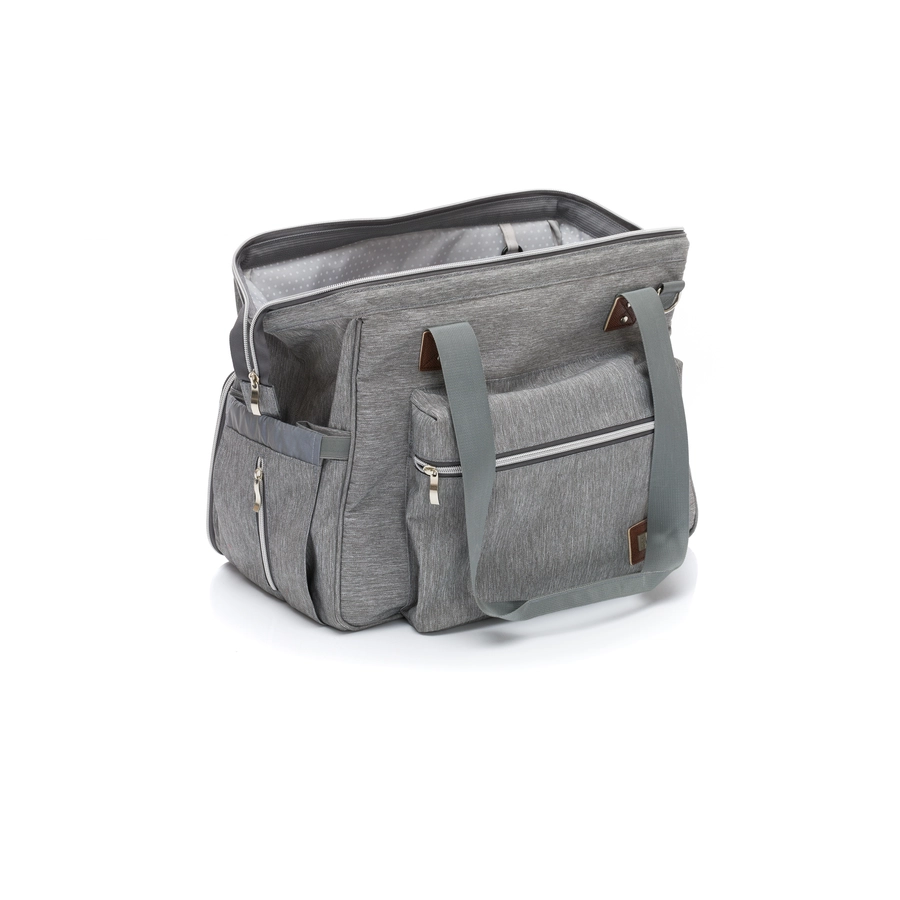 fillikid Wickeltasche Korfu Melange Hellgrau