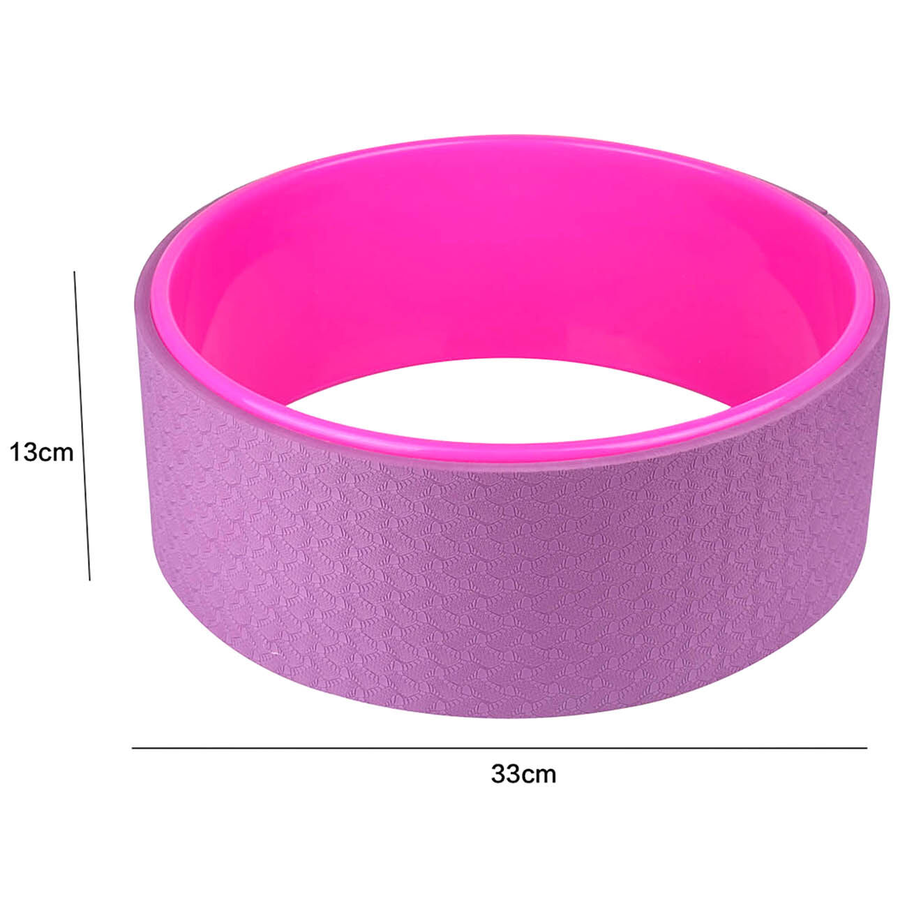 Onamaste Roue de yoga violet/rose