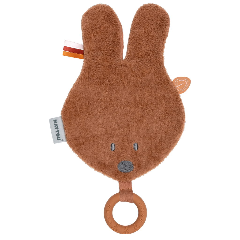 NattouNattou   Kuscheltuch mit Beissring Bonnie