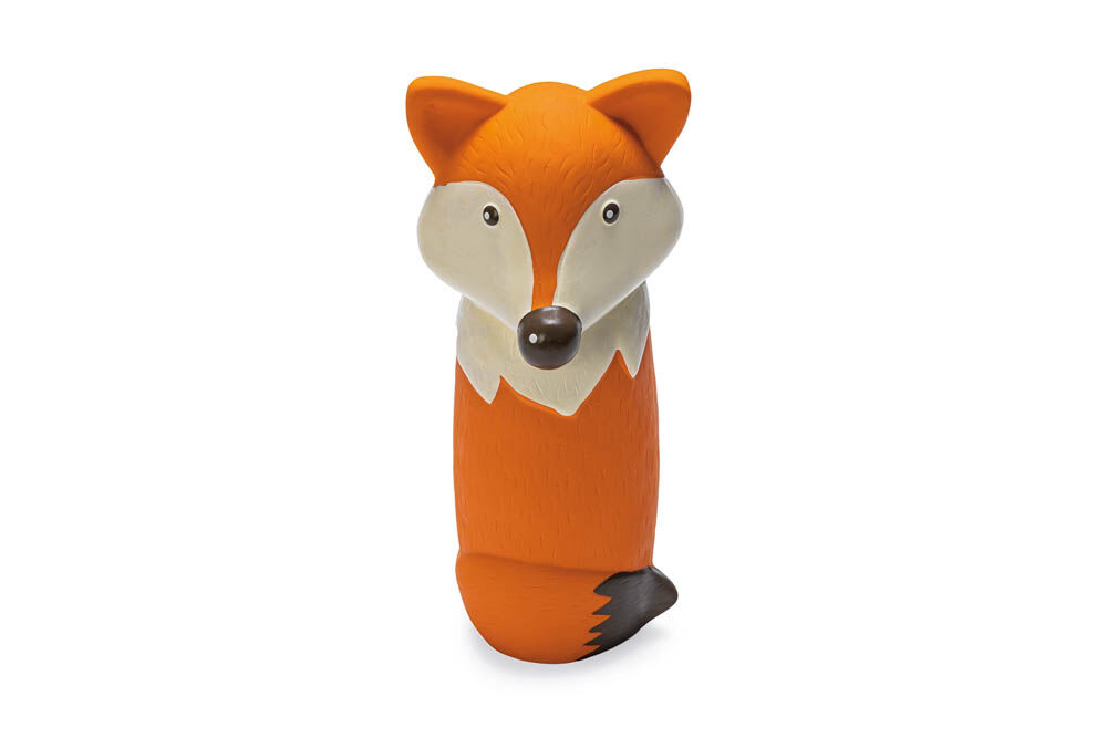 Karlie Vos - Knuffel - Hondenspeelgoed - Oranje - 20x9x10 cm