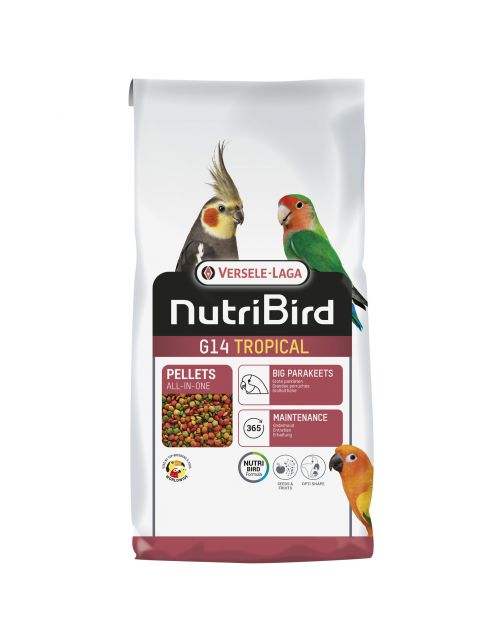 Versele-Laga Nutribird G14 Tropical Grote Parkiet - Vogelvoer